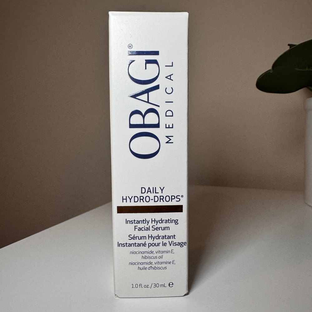 Obagi Medical Dailt Hydro Drops Instantly Hydrating Facial Serum 1 oz NEW